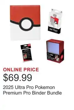 Costco 2025 Ultra Pro Pokemon Premium Pro Binder Bundle offer