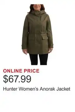 Costco Hunter Women's Anorak Jacket offer