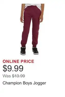 Costco Champion Boys Jogger offer