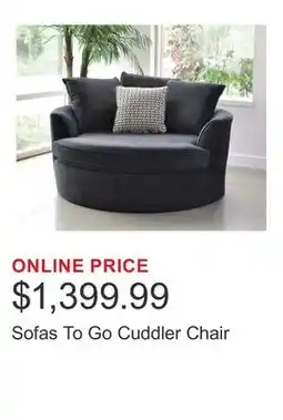 Costco Sofas To Go Cuddler Chair offer