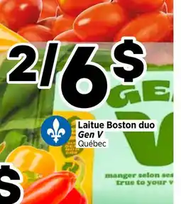 Val-Mont Laitue Boston duo Gen V offer