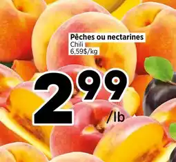 Val-Mont Pêches ou nectarines offer