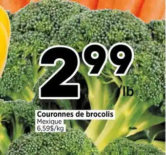 Val-Mont Couronnes de brocolis offer