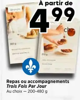 Val-Mont Repas ou accompagnements Trois Fois Par Jour offer