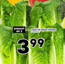 Val-Mont Cœurs de laitues romaine offer