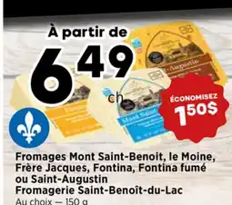 Val-Mont Fromages Mont Saint-Benoît offer
