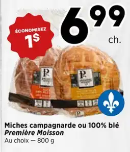 Val-Mont Miches campagnarde ou 100% blé Première Moisson offer
