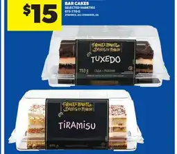 Real Canadian Superstore FARMER'S MARKET BAR CAKES offer
