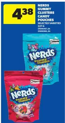 Real Canadian Superstore NERDS GUMMY CLUSTERS CANDY POUCHES offer