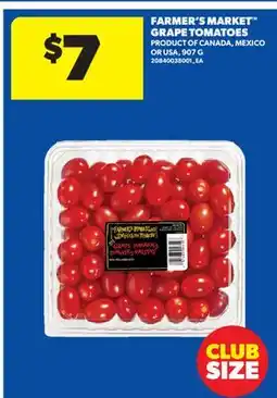 Real Canadian Superstore FARMER'S MARKET GRAPE TOMATOES offer