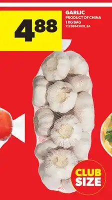 Real Canadian Superstore GARLIC, 1 KG BAG offer