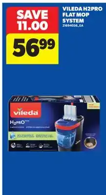 Real Canadian Superstore VILEDA H2PRO FLAT MOP SYSTEM offer