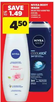 Real Canadian Superstore NIVEA BODY WASH offer