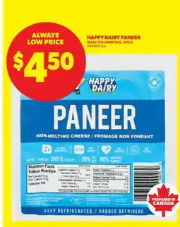 Real Canadian Superstore HAPPY DAIRY PANEER offer
