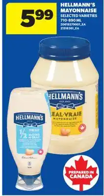 Real Canadian Superstore HELLMANN'S MAYONNAISE offer