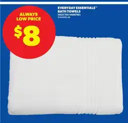 Real Canadian Superstore EVERYDAY ESSENTIALS BATH TOWELS offer