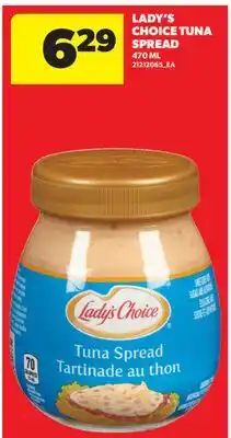 Real Canadian Superstore LADY'S CHOICE TUNA SPREAD offer