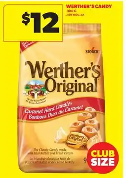 Real Canadian Superstore WERTHER'S CANDY offer