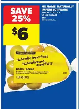 Real Canadian Superstore NO NAME NATURALLY IMPERFECT PEARS, 3 LB offer
