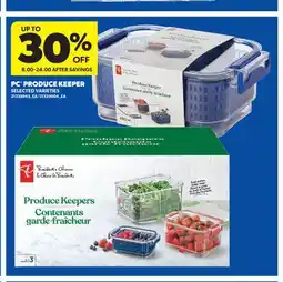 Real Canadian Superstore PC PRODUCE KEEPER offer