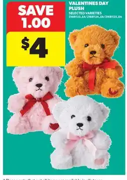 Real Canadian Superstore VALENTINES DAY PLUSH offer