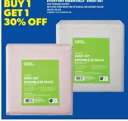 Real Canadian Superstore EVERYDAY ESSENTIALS SHEET SET offer