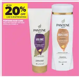 Real Canadian Superstore PANTENE HAIR CARE offer