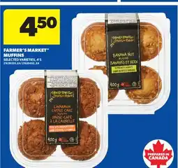 Real Canadian Superstore FARMER'S MARKET MUFFINS, 4'S offer