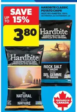 Real Canadian Superstore HARDBITE CLASSIC POTATO CHIPS offer