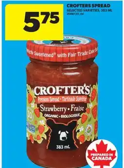 Real Canadian Superstore CROFTERS SPREAD offer