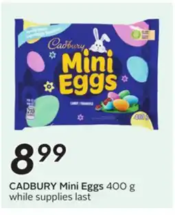 Sobeys CADBURY Mini Eggs offer