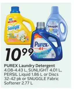 Sobeys PUREX Laundry Detergent offer