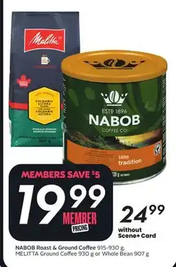 Sobeys NABOB Roast & Ground Coffee offer