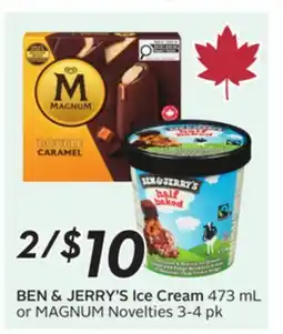 Sobeys BEN & JERRY'S Ice Cream offer