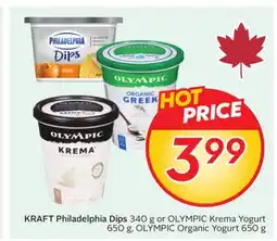 Sobeys KRAFT Philadelphia Dips offer