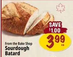 Farm Boy From the Bake Shop Sourdough Batard offer