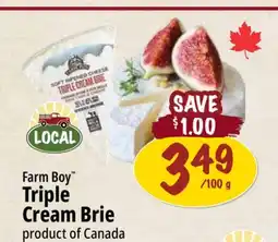 Farm Boy Farm Boy Triple Cream Brie offer