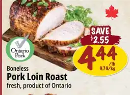 Farm Boy Boneless Pork Loin Roast offer