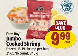 Farm Boy Farm Boy Jumbo Cooked Shrimp offer