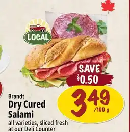 Farm Boy Brandt Dry Cured Salami offer