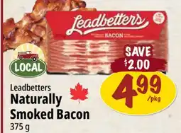 Farm Boy Leadbetters Naturally Smoked Bacon offer