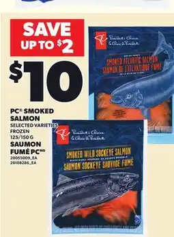 Independent Grocer PC SMOKED SALMON, 125/150 G offer