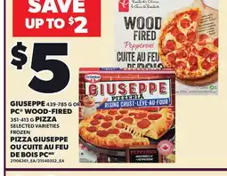 Independent Grocer GIUSEPPE, 439-785 G PC WOOD-FIRED, 351-413 PIZZA offer