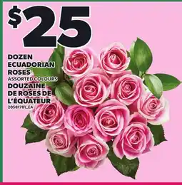 Independent Grocer DOZEN ECUADORIAN ROSES offer