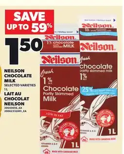 Independent Grocer NEILSON CHOCOLATE MILKMILK offer