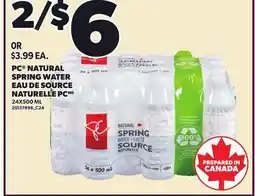 Independent Grocer PC NATURAL SPRING WATER offer