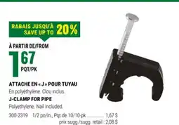 BMR ATTACHE EN  J  POUR TUYAU offer