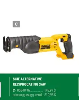 BMR SCIE ALTERNATIVE offer