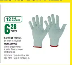 BMR GANTS DE TRAVAIL offer