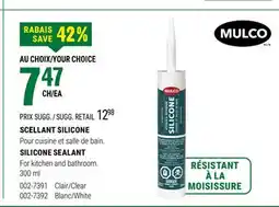 BMR SCELLANT SILICONE offer